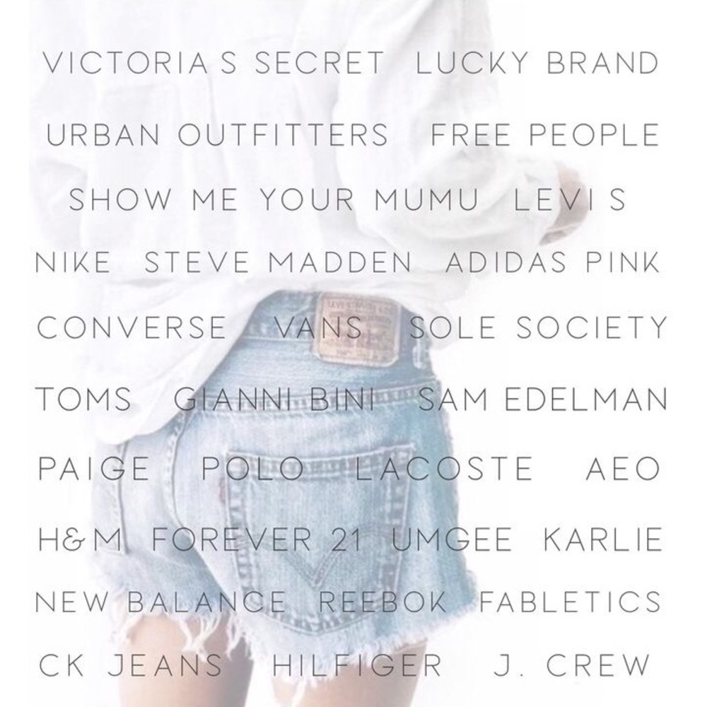 Trending Brands Sold here!